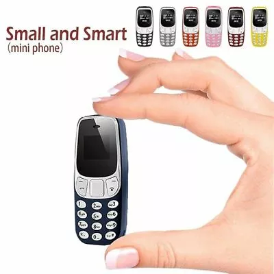 Mini Bluetooth Cell Phone 2G MP3 Dual SIM GSM Voice Changer 0.66  Mobile  • $16.99