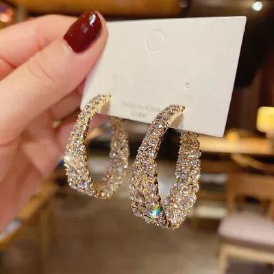 New Style Show Face Small Earrings High-Quality Women Exaggerated Jewelry Gift • $3.19