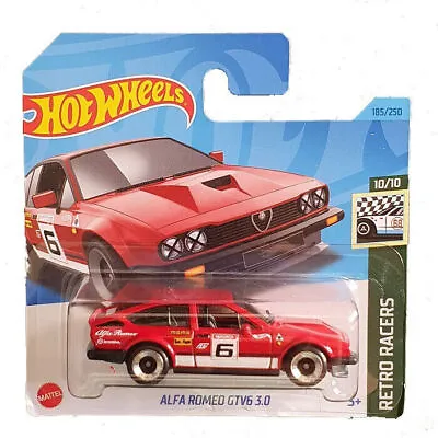 Hot Wheels Retro Racers 10/10 Alfa Romeo GTV6 3.0 Car 185/250 • $15.49