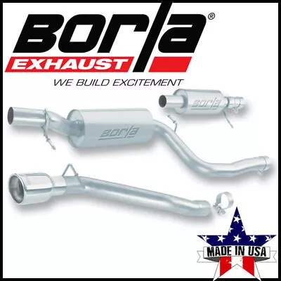 Borla 140121 S-Type 2.5  Cat-Back Exhaust System Fits 2004-2009 Mazda 3 2.3L • $733.99