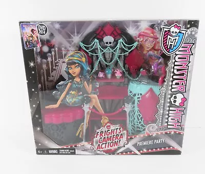 Monster High FRIGHTS CAMERA ACTION! PREMIERE PARTY New In Sealed Box NIB NISB • $39.95