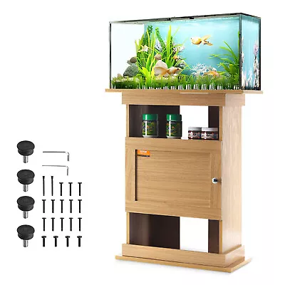 VEVOR Aquarium Stand 20 Gallon Fish Tank Stand 25.2x15.7x28.3 In MDF 167.6 Lbs • $133.99