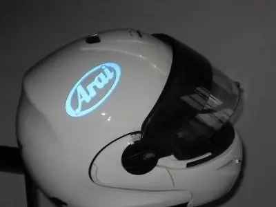  Arai REFLECTIVE STICKERS  Helmet Motorbike Decal   • £3.11
