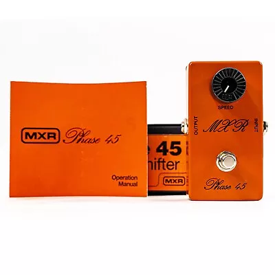 MXR CSP105 '75 Vintage Phase 45 Guitar Effect Pedal With Box And Manual • $217.98
