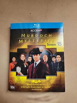 Murdoch Mysteries: Season 15 (Blu-ray 2021) • $29.99