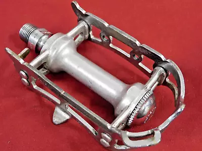 Early 1970's Patent Campagnolo Nuovo Record 1037 Right Pedal Only 9/16  X 20 • $42.95