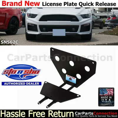 STO N SHO For 15-17 Mustang Roush Stage 2 3 6-speed License Plate Bracket SNS62C • $92.99