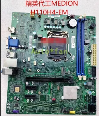 H110H4EM2 1PC For Used MEDION H110H4-EM2 Motherboard Supports Six Generations • $97.35