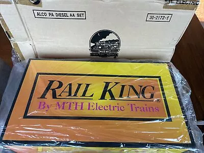 New MTH RailKing 30-2172-1 TCA 1999 Convention Alco PA AA Diesel Set Cab 4599 • $249.99