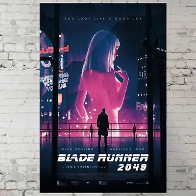 Blade Runner 2049 Movie Poster Ryan Gosling Harrison Ford - 11x17  Wall Art • $14.90