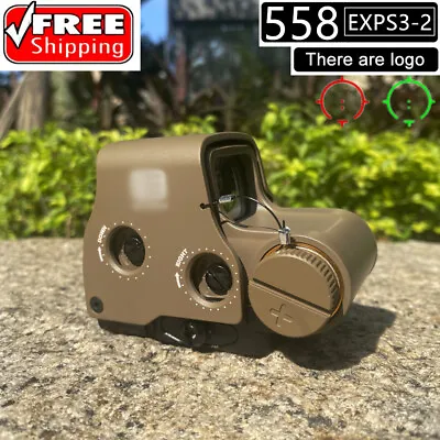 EXPS3-2 558 Holographic Sight Red Green Dot Sight Airsoft Hunting Scope Clone-DE • $54.02