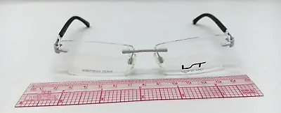 Morel France Lightec 6849L 53_16 135 WB 214  White Rimless Eyeglasses • $75