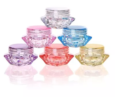 48 Pcs 5ml Cosmetic Jars - Empty Sample Containers For Makeup Lip Balm 5 Grams • $11.99