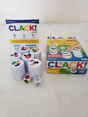 Amigo Games CLACK! Kids Magnetic Stacking Game W/ 36 Magnets • $8