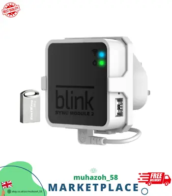 Blink Sync Module 2 64GB USB Flash Drive And Outlet-Save Space & Easy Move • £16.29