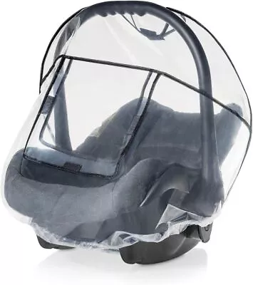 Baby Rain Cover For Most Baby Car Seats PVC Free Waterproof • £8.09