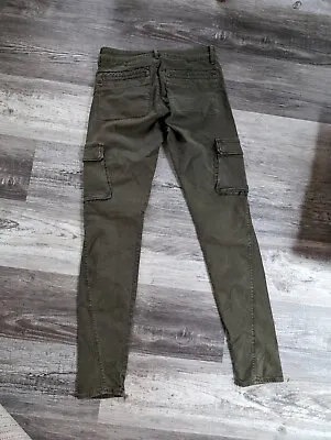 Vince 27 Pants Womens  Green Olive Trousers • $0.99