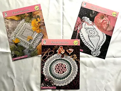 Collectible Doily Series Crochet Pattern Leaflets Floral Beauty Doilies Daffodil • $13.91