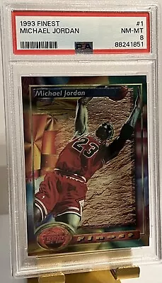 1993-94 Topps Finest - Refractor #1 Michael Jordan • $1000