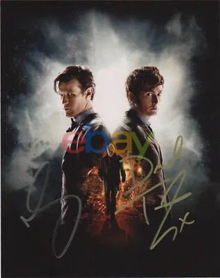 Matt Smith David Tennant Doctor Who Signed Autographed 8x10 Photo Reprint • $19.95
