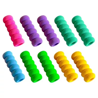 10 Pcs Foam Pencil Grips Pencil Grippers Universal Writing Aid For Kid Toddler • $6.62