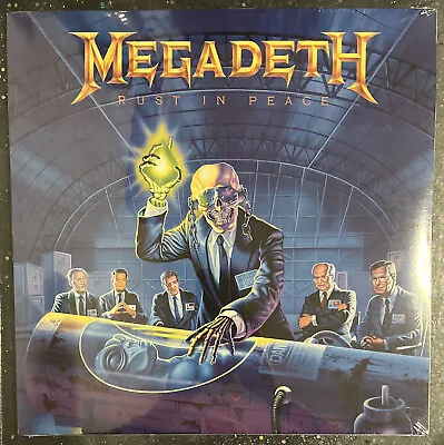 Megadeth Rust In Peace  Repress Vinyl New And Sealed • $99.99