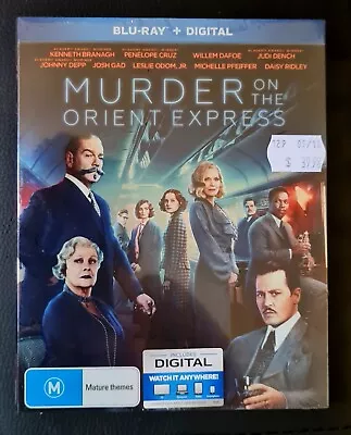 Murder On The Orient Express | (2017) Blu-ray + Digital Region B Australian • $25