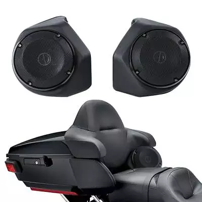 King Trunk 6.5'' Rear Speaker Pods Fits For Harley Tour Pak Electra Glide 14-up • $114.99