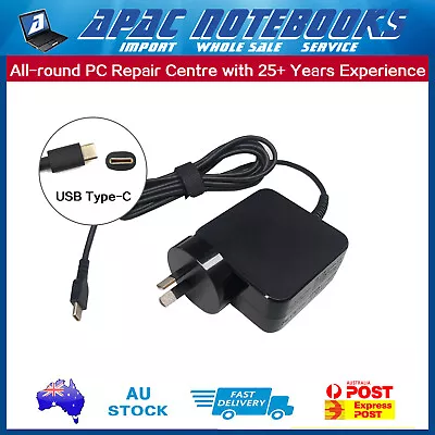 45W USB Type-C AC Adapter Charger For Dell XPS 13 7390 9300 P117G 9365 2-in-1 • $37.30