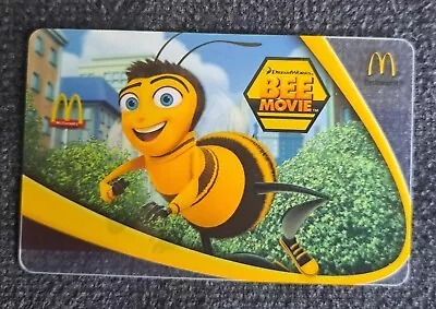 McDonald's Arch Gift Card Bee Movie 2007 No $ Value • $4