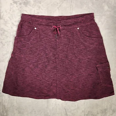 Kuhl Skort Womens Medium Purple Active Skirt Pockets Lined Hiking Golf Gorpcore • $19