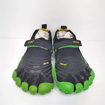 Vibram Five Fingers M4582 Spyridon Shoes Men's Size 42 US 9-9.5 Black Green  • $35