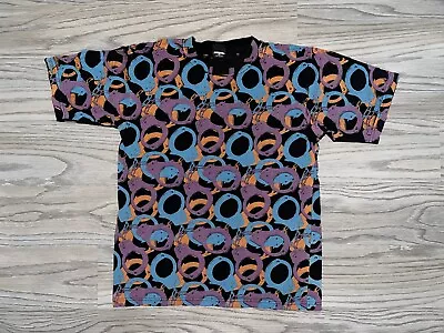 Vintage Cartel AOP Handcuffs Graphic T-Shirt Men’s Size (M) 90’s USA Streetwear • $24.99