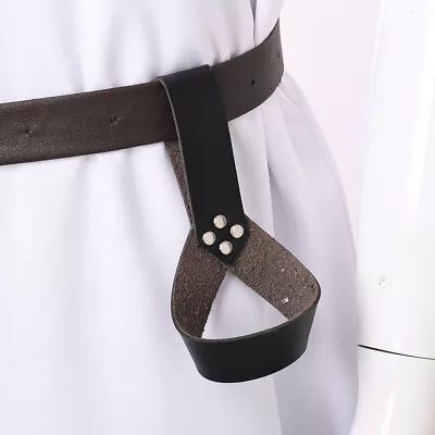 Vintage Medieval Men's Sword Frog Holster Belt Rapier Holder Belt 2 Colors • $10.99