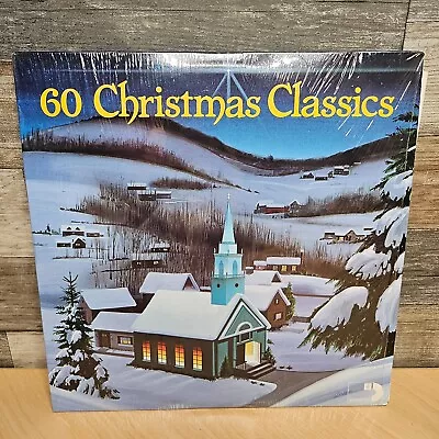 60 Christmas Classics 1985 4x LP Sessions DVL2-0723 Vintage Vinyl Record Set • $14.99