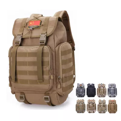 Outdoor Climbing Camping Hiking Laptop Bag Rucksack Shoulder Backpack Tactical • $83.56