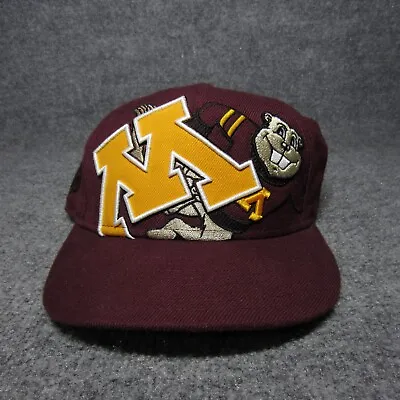 Minnesota Golden Gophers Hat Cap Wool Fitted Mens 7 1/8 Red College Football • $19.99