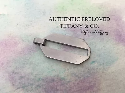 Authentic Tiffany & Co. Paloma Picasso Stainless Steel Zellige Pendant • $318.67