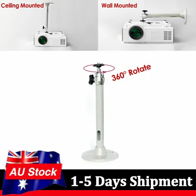 $16.99 • Buy Universal Mini Projector Mount Stands Bracket Ceiling/Wall Mount Kit 3KG  Load