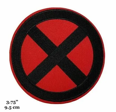 X-Men Red Logo Superhero Comic Movie Embroidered Iron On Patch • $4.99