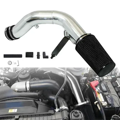 4  Polished Cold Air Intake Kit For 03-07 Ford 6.0L Powerstroke F250 F350 F450 • $81.22