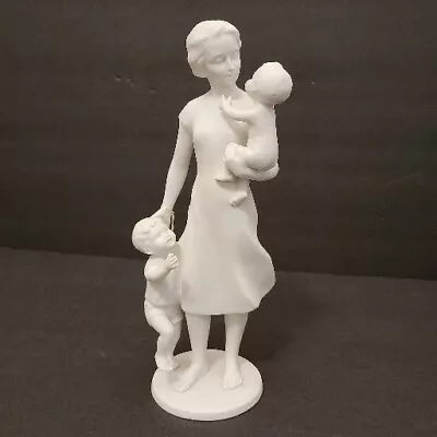 Vintage Kaiser West German Bisque Porcelain Figurine Mother And Children # 438 • $37