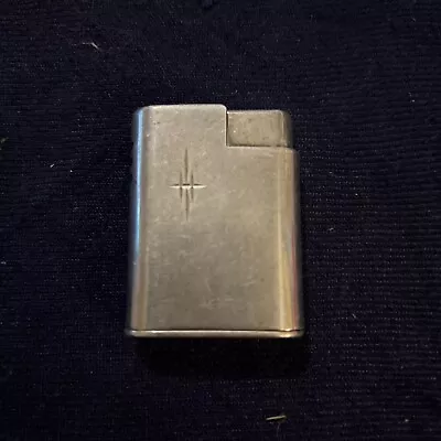 Vintage Silver Plated Maruman Gas Electronic Lighter Japan Made Must See • $29