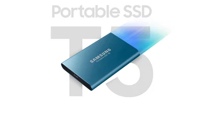 $119 • Buy Samsung Portable SSD T5 USB 3.1 500GB