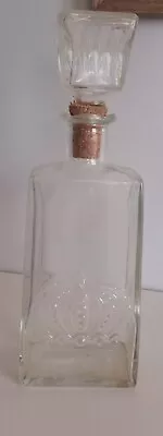 Vintage Crown Royal Whiskey Bottle Empty Decanter • $12