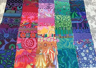 40 5”KAFFE FASSETT CHARM FABRIC PACK For PATCHWORK/QUILTING • £20