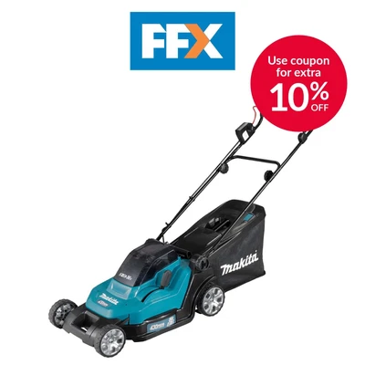 £229 • Buy Makita DLM432Z 18vx2 430mm Lawn Mower Bare Unit Garden Care Landscaping