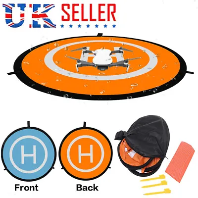 55 / 75cm Quality Helicopter Landing Pad RC Drone Mat Helipad Unmanned Aerial • £7.99