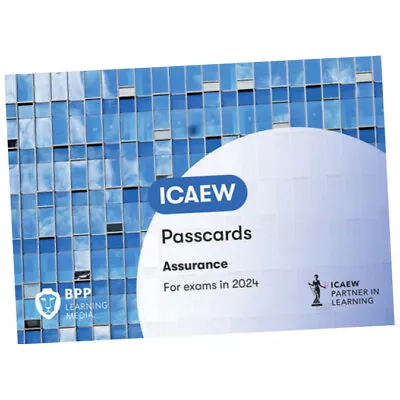ICAEW Assurance : Passcards - BPP Learning Media (2023 Spiral Bound) BRAND NEW • £12.99