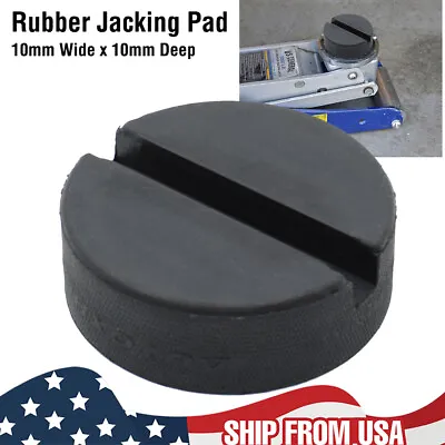 Floor Jacking Lifting Puck Classic Adapter Rubber Trolley Jack Pad Pinch Weld • $9.99